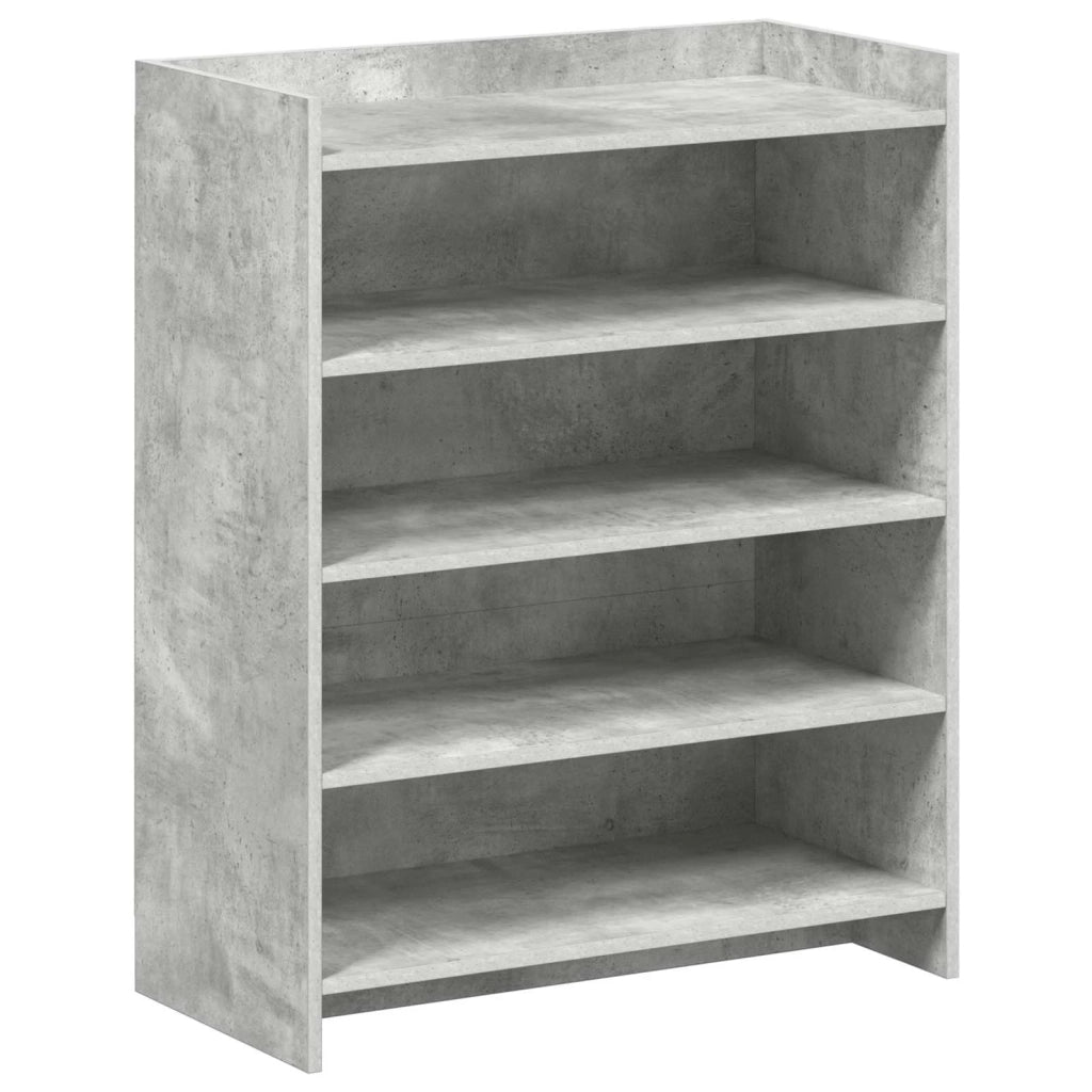 Mobile per scarpe Grigio Cemento 73,5 x 36 x 92 cm 8011318
