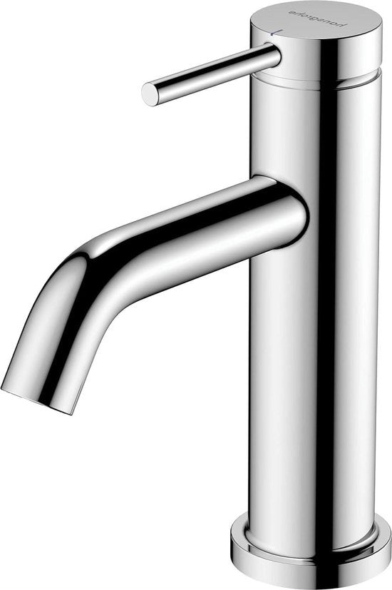 Wastafelkraan per acqua fredda senza scarico - Altezza 80 mm - Ecosostenibile (EcoSmart+) cromato 73313000