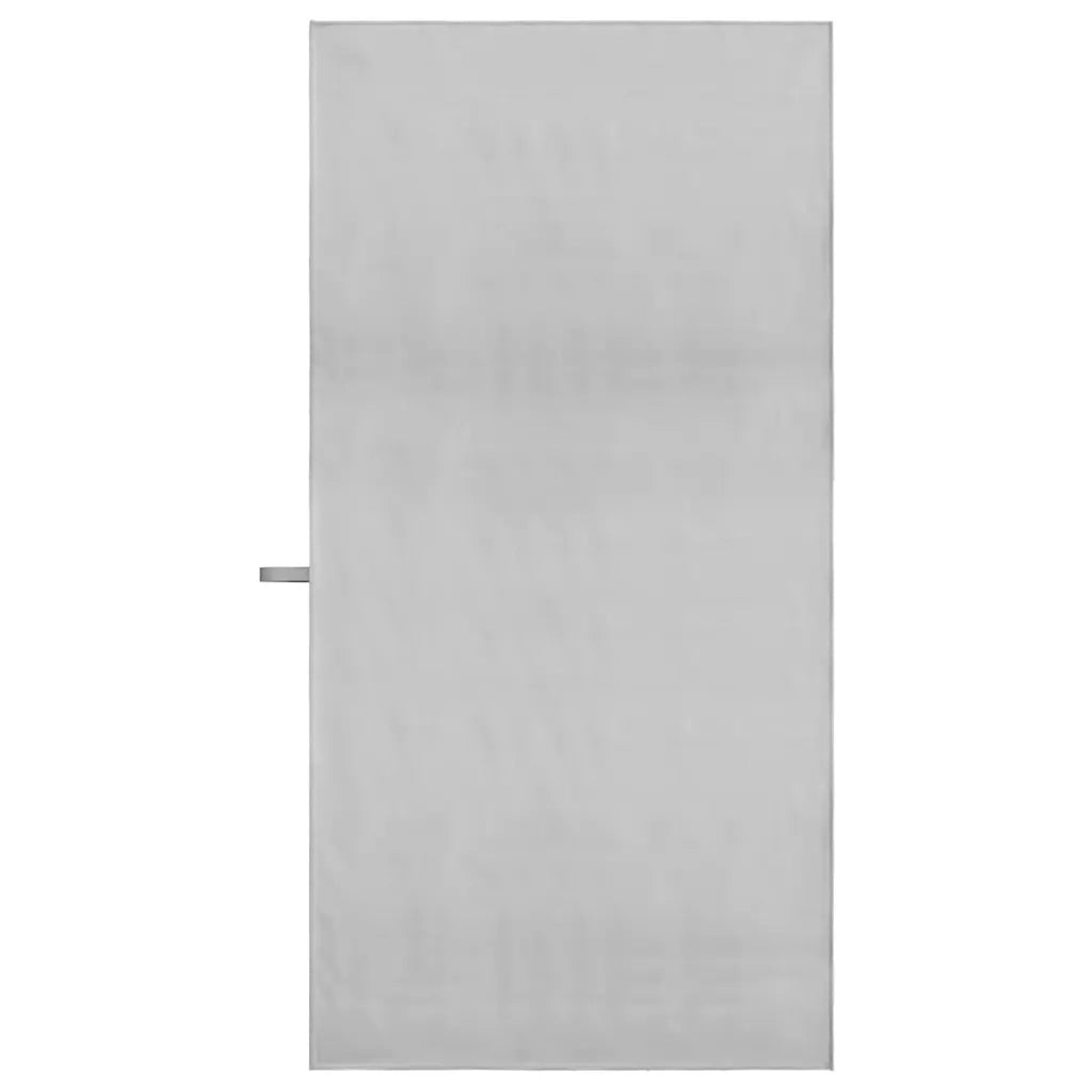 Asciugamani Sportivi 2 pz | Teli per bagno Grigio 140 x 70 cm