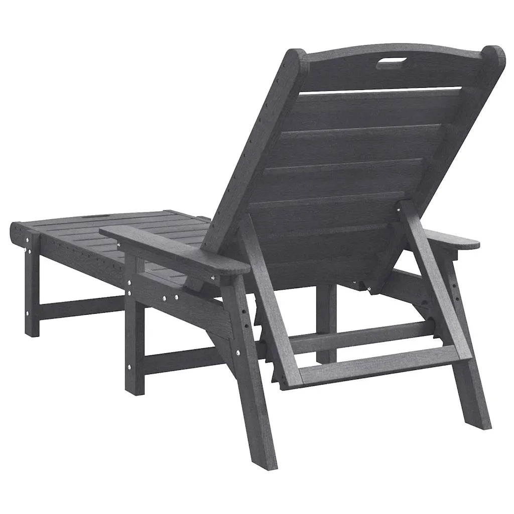Lettino da sole 2 pcs Grigio chiaro 195,5 x 53 x 98,5 cm 3335853