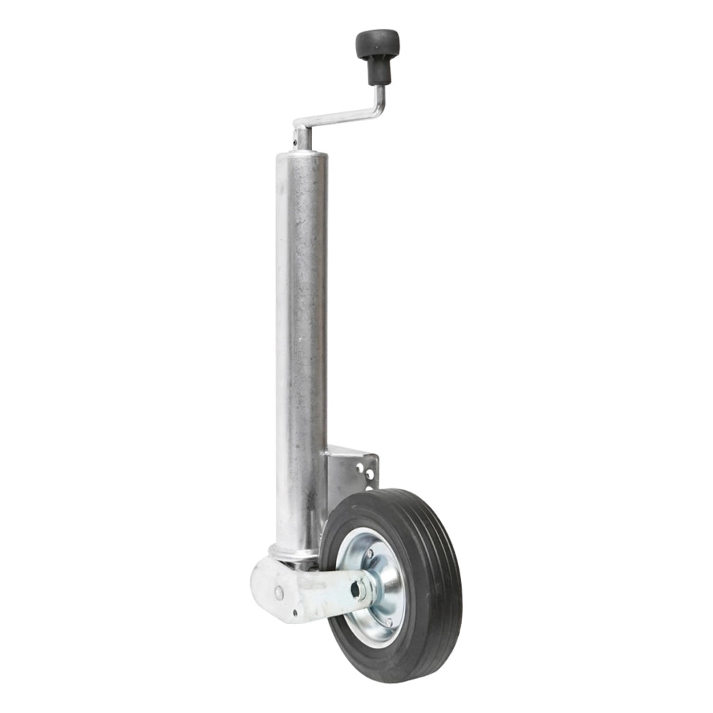 Ruota di supporto automatica per rimorchio con supporto tipo B 200X60mm, carico 680Kg