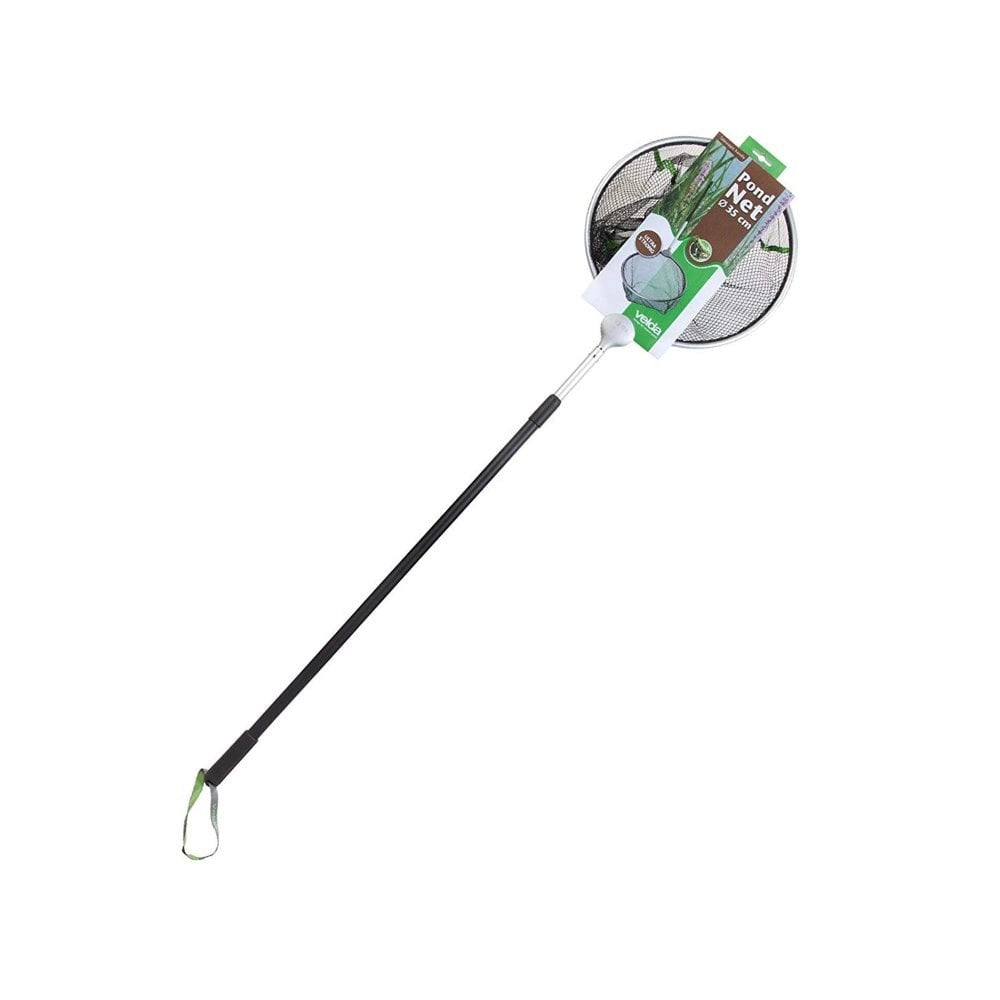 Velda Pond Net Round Ø35cm - retino circolare con manico telescopico fino a 1,8m