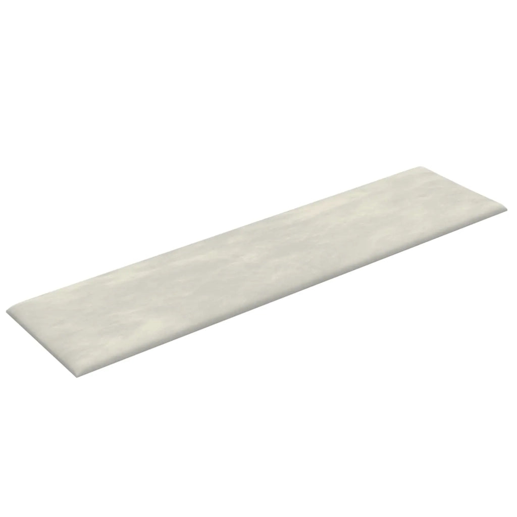Testiera | Testata da Parete 12 pcs Crema Velluto