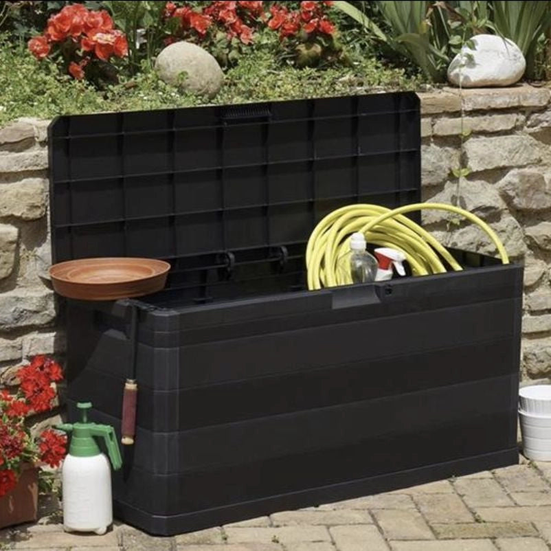 BAULE ELEGANCE 280 LT  117X45X56H CM Nero
