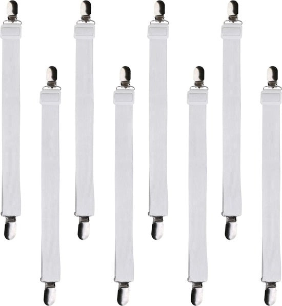 8 Set di Cuscini di Supporto Flessibili con Clip Metallico per Cuscini e Altri Utilizzo