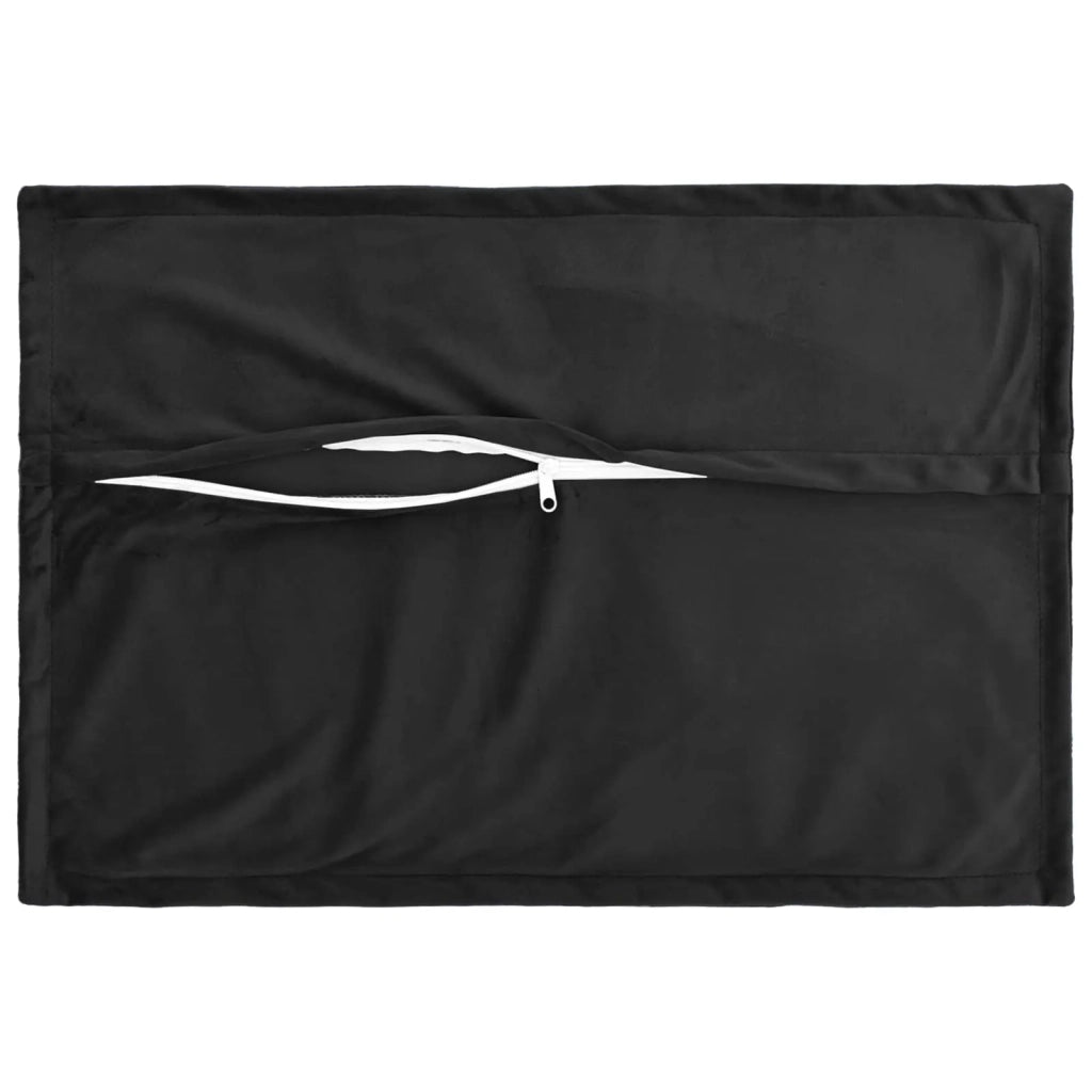 Cuscino con cuscino HOUTEN 2 pz Nero Velluto 932161