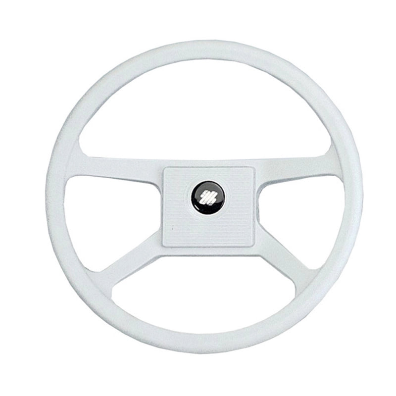 RUOTA TIMONE V33 BIANCO Ø MM.342 WHITE V33 STEERING WHEEL MM.342