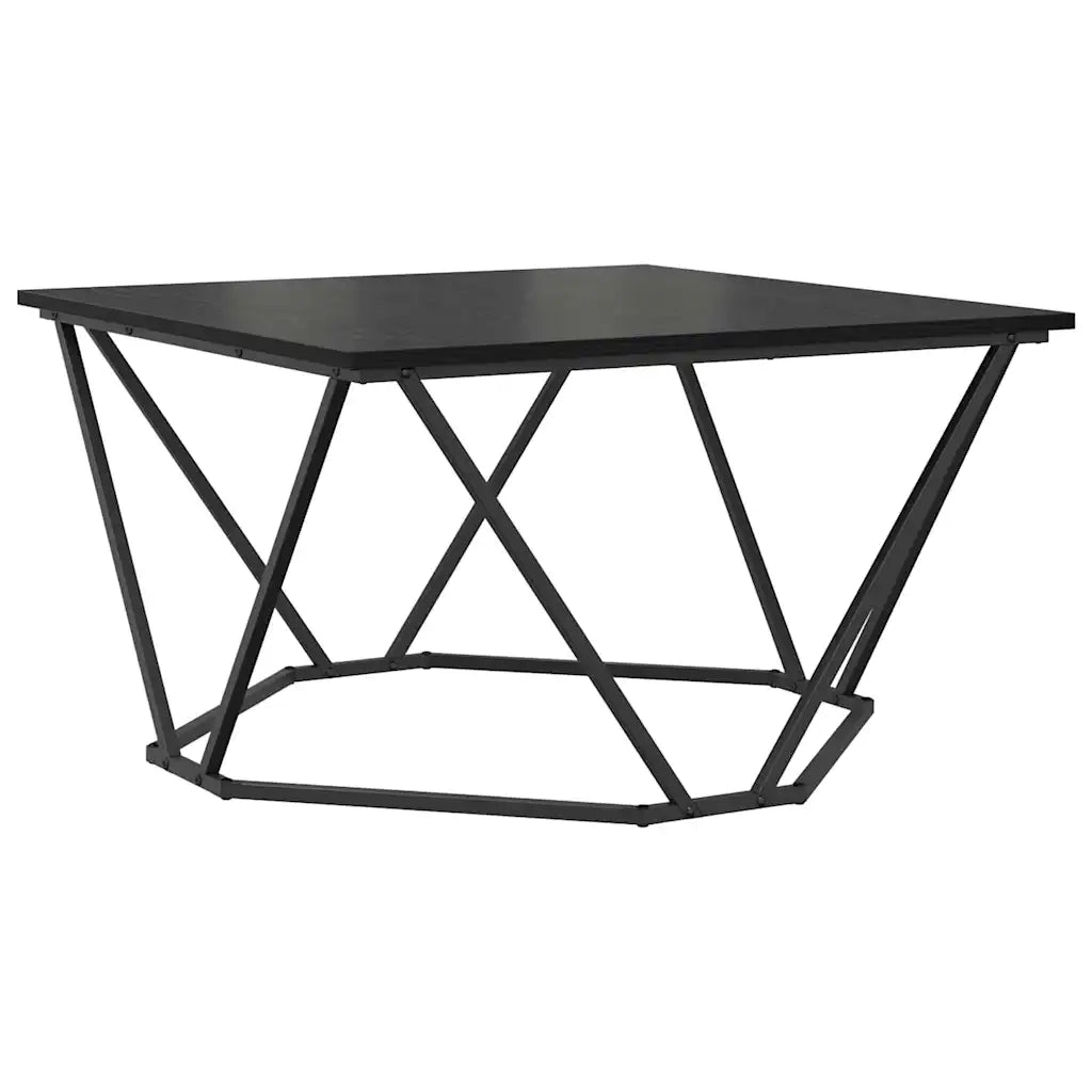 Tavolino da salotto | Tavolino da caff¨¨ | Tavolino da Soggiorno Rovere Nero 80 x 80 x 45 cm