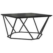 Tavolino da salotto | Tavolino da caff¨¨ | Tavolino da Soggiorno Rovere Nero 80 x 80 x 45 cm