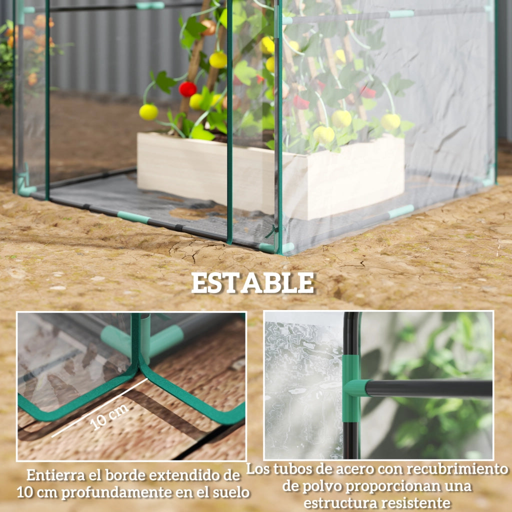 Serra da Giardino ¨C zephmum ¨C 90x90x105 cm Transparente