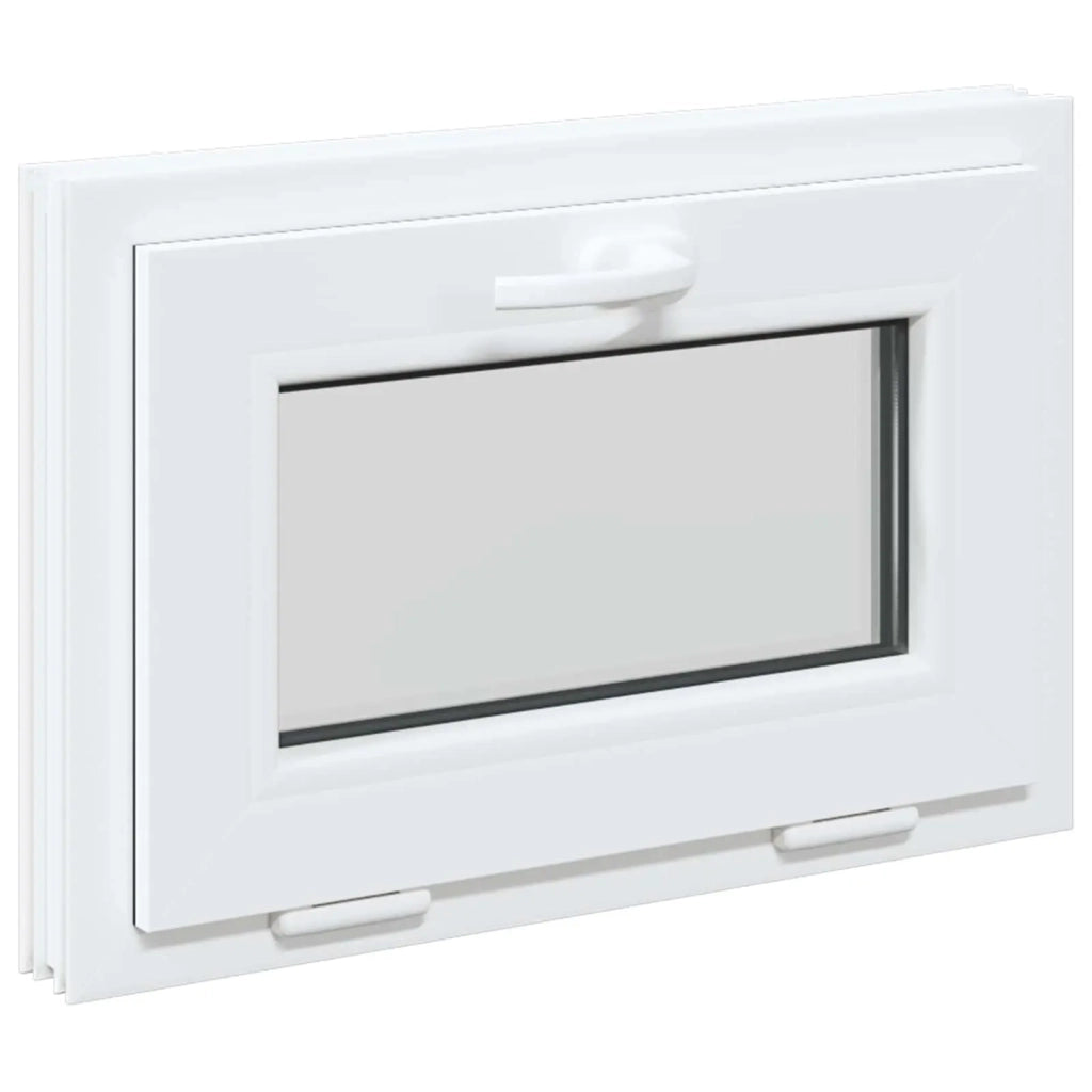 Finestra per Soffitta RISOR 60 x 40 cm PVC e Vetro Bianco 42047221