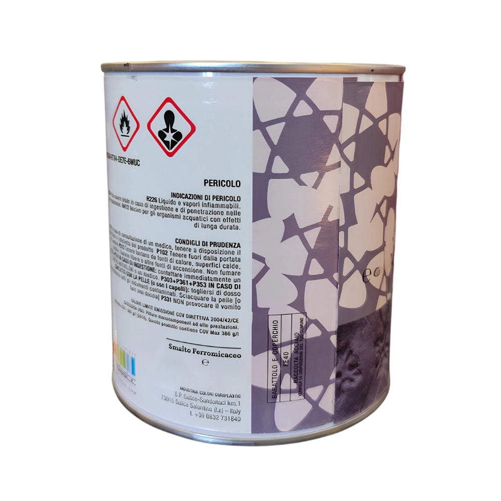 Durilux smalto sintetico ferromicaceo antichizzante ferro colore verde 250 *** formato 2.5 lt, confezione 1