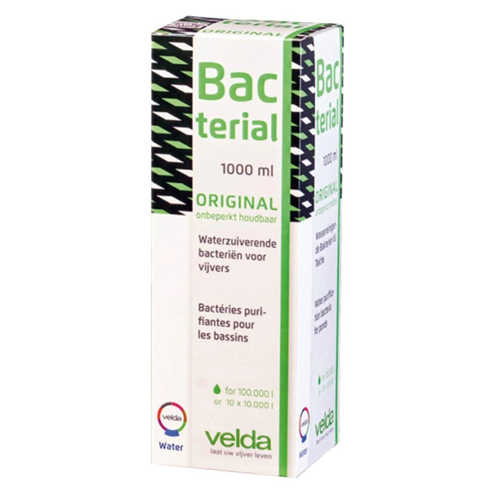 Velda Bacterial - attivatore batterico in polvere per laghetto Formato: 1000 ml