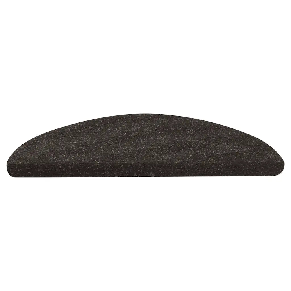 Tappetini Autoadesivi per Scale 10 pz | Gradini per Scale Neri 56x17x3 cm