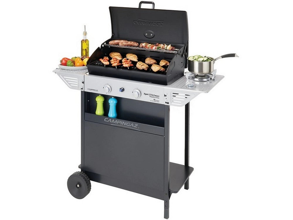 1pz barbecue a gas xpert 200 ls rocky cm. 107,8x50x98,8 h cod:ferx.vit52212