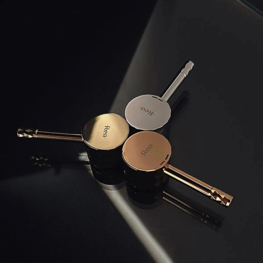 Set Doccia Da Incasso Rea Lungo Diamond Brush Gold + Box