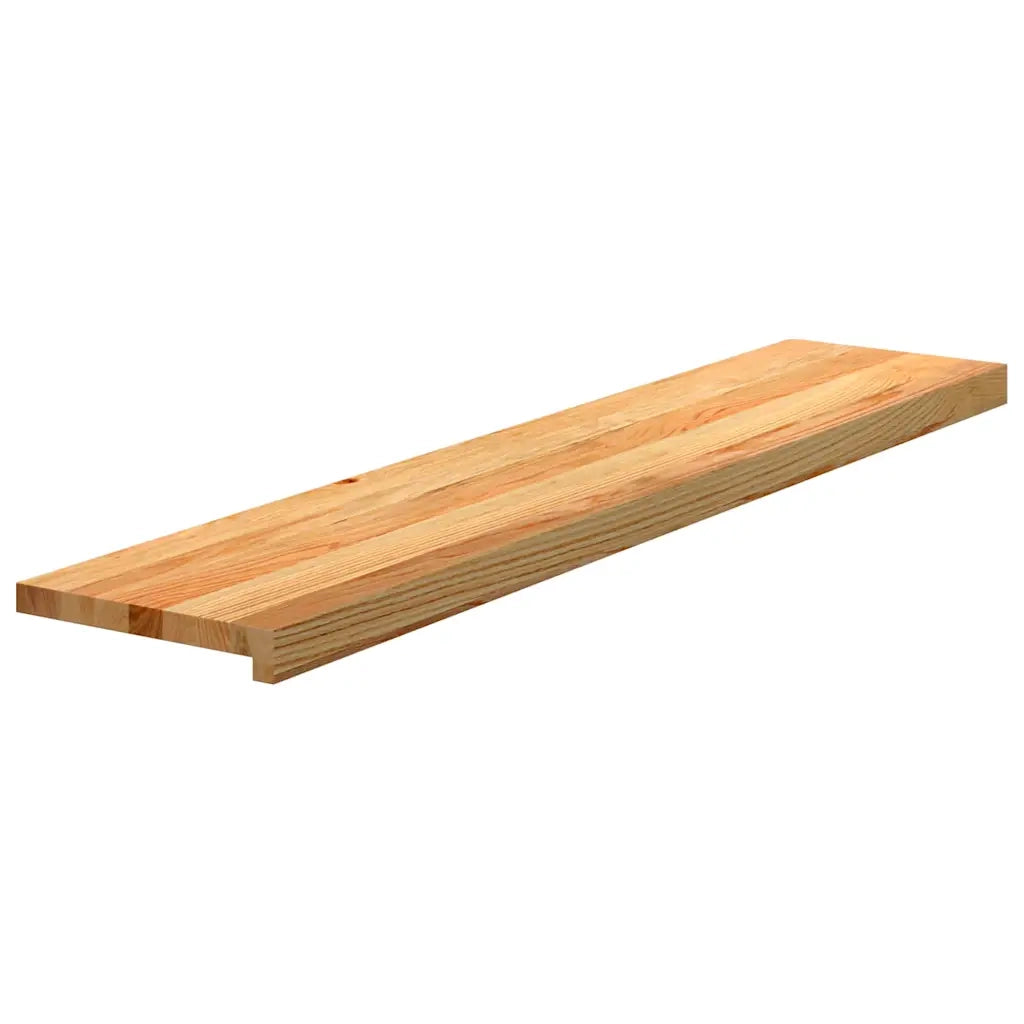 Gradini 2 pz Marrone Chiaro 120x30x2 cm Legno Massello Rovere 3283795