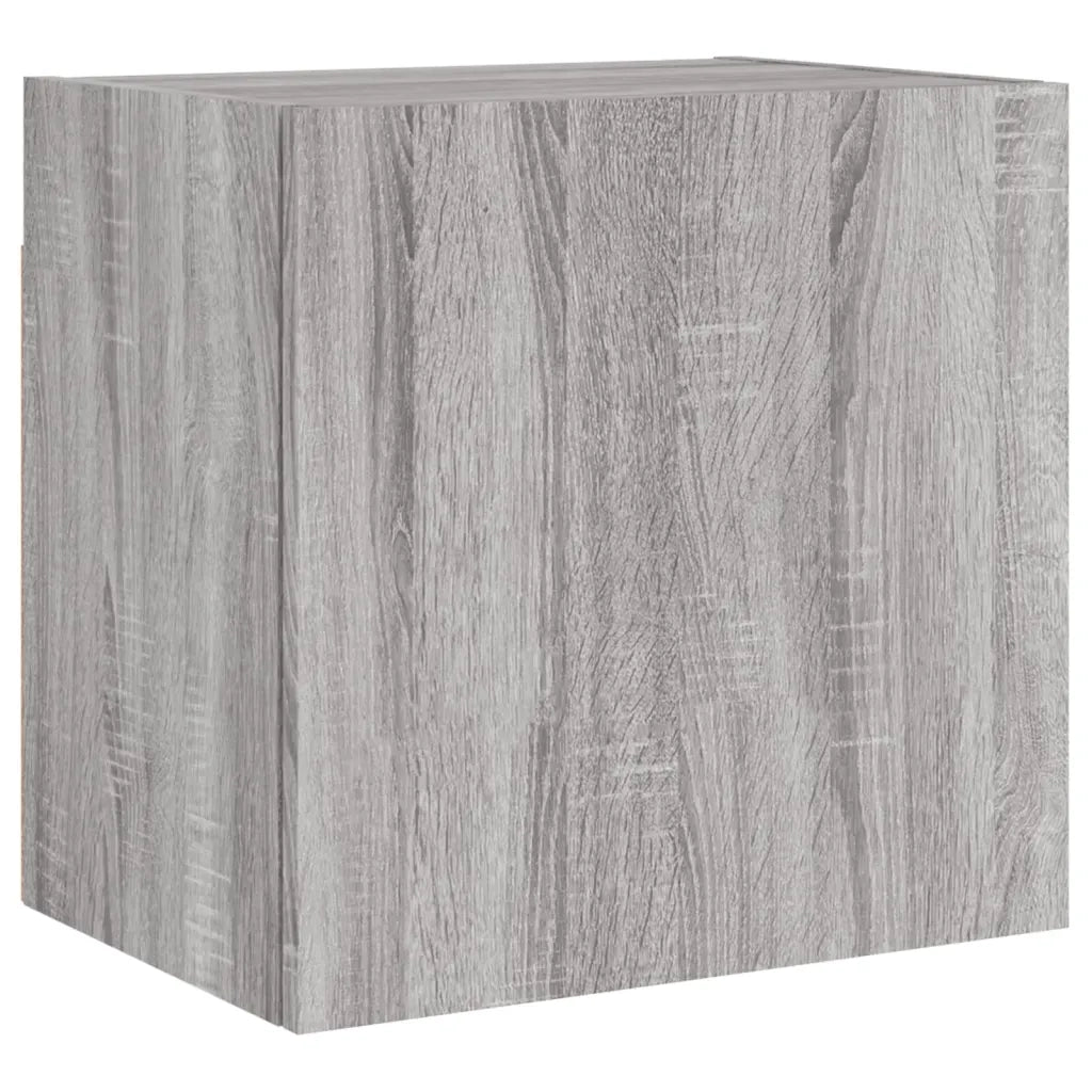 Mobili TV a Muro 5pz | Armadietto TV | Mobile Porta TV Grigio Sonoma in Legno Multistrato