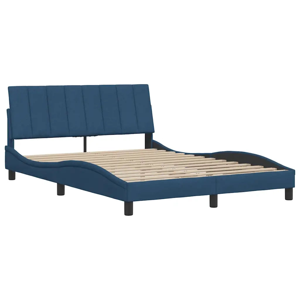 Giroletto senza Materasso Hanko Blu 140x190 cm in Tessuto