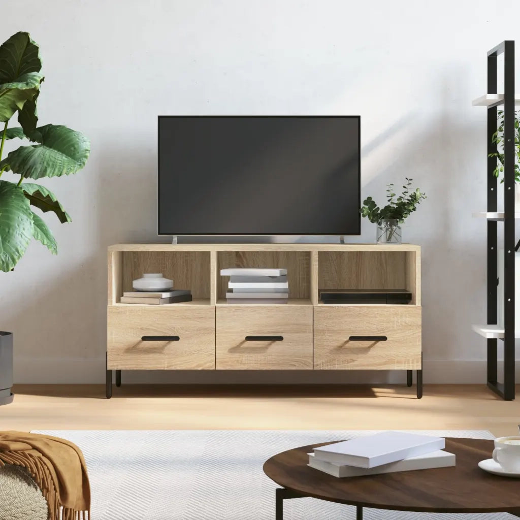 Mobile TV | Armadietto TV | Mobile Porta TV Rovere Sonoma 102x36x50 cm in Legno Multistrato