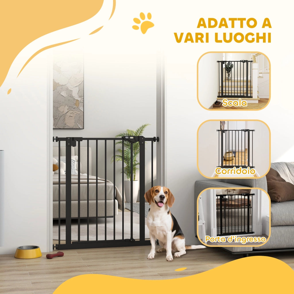 Cancellino per Cani ¨C Minimal ¨C Nero 68x77 cm