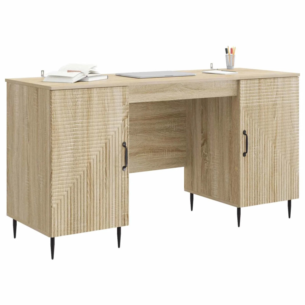 Scrivania Rovere Sonoma 142,5 x 50 x 75 cm Legno ingegnerizzato 3414605