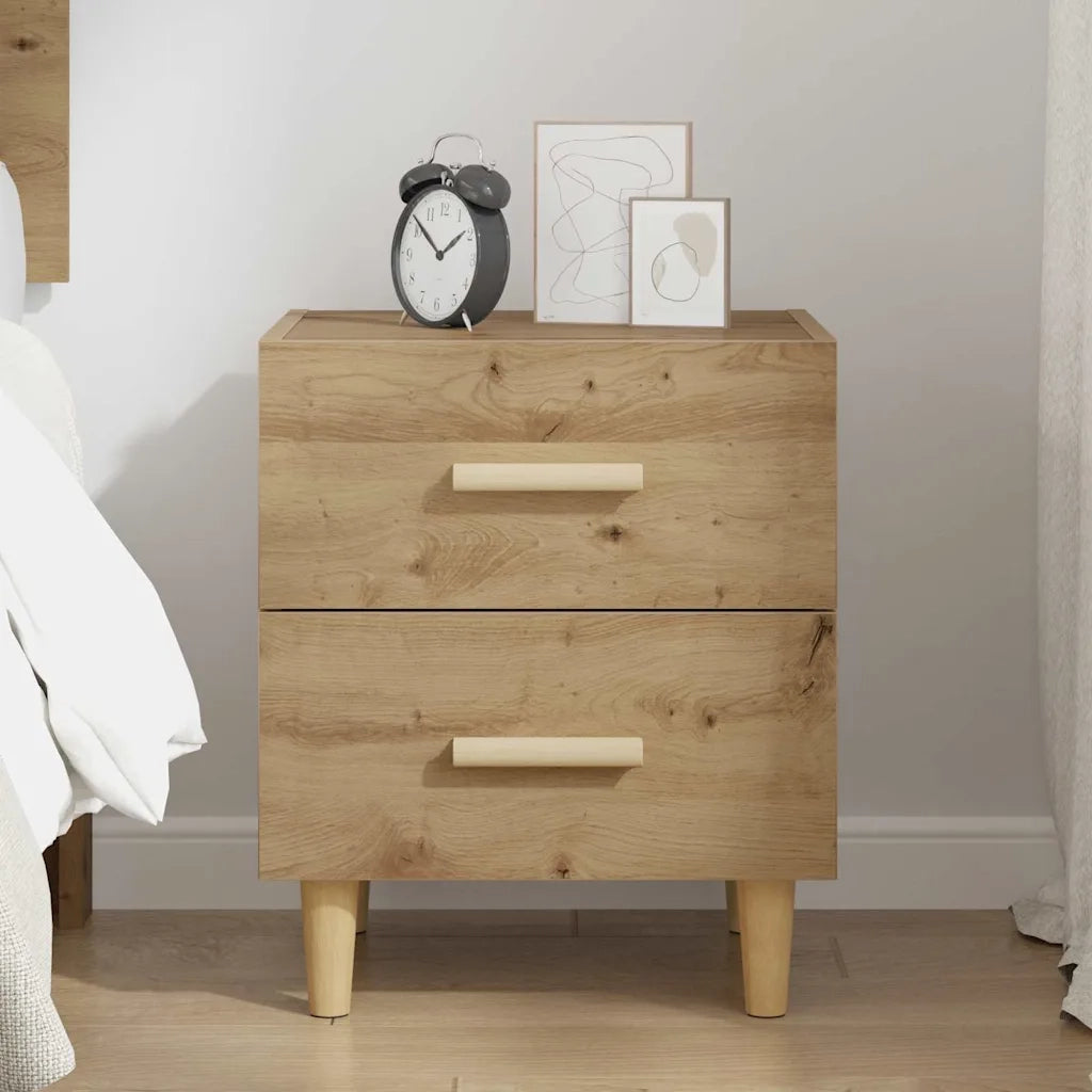Armadietto per letto Rovere artigianale 40 x 35 x 47.5cm 880551