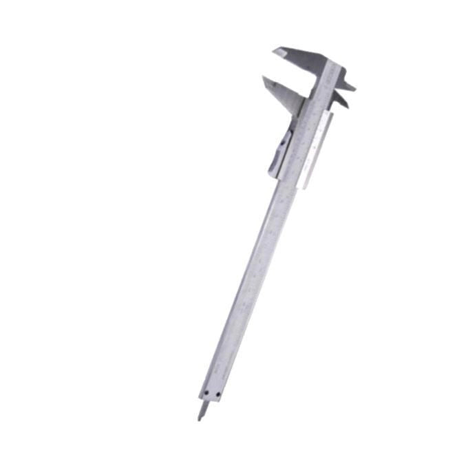 GDM 04.0250.05 Panter Calibro a Corsoio Acciaio Inox Temprato Monoblocco Risoluzione 1-20 mm Misura Utile 150 mm colore Nero