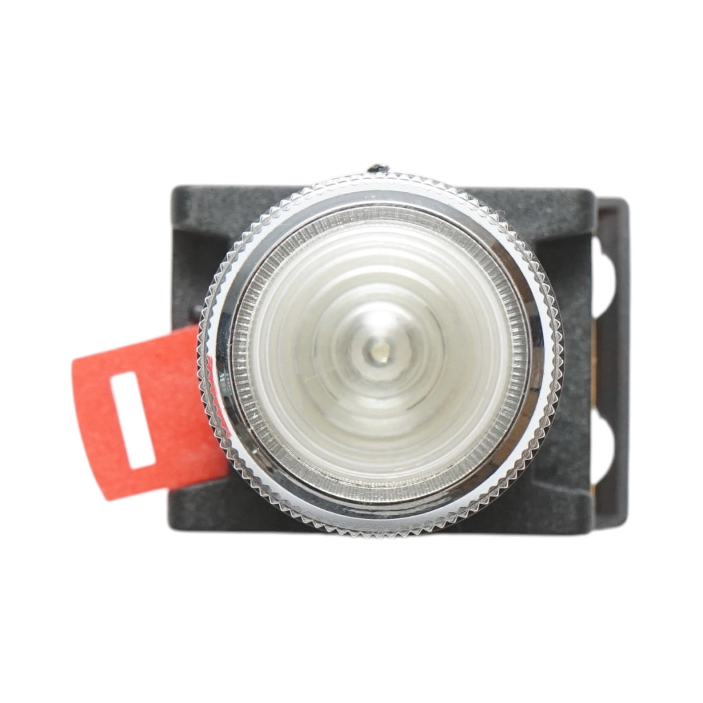 Lampada di segnalazione a LED bianca 220V AC 22mm Breckner Germany