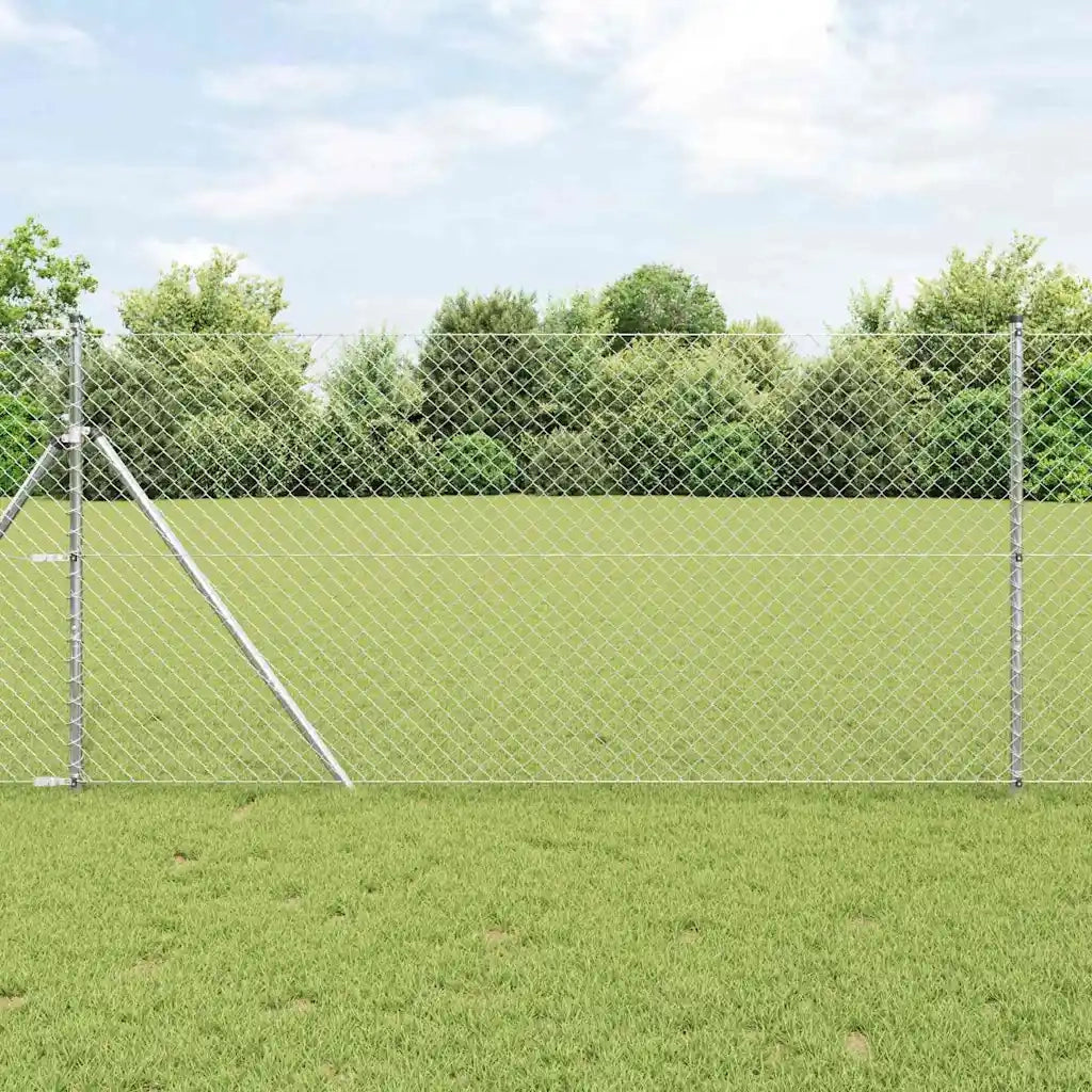 Palo della recinzione Argento 10 x 1,2 m (rete 40 x 40 mm) 3351126