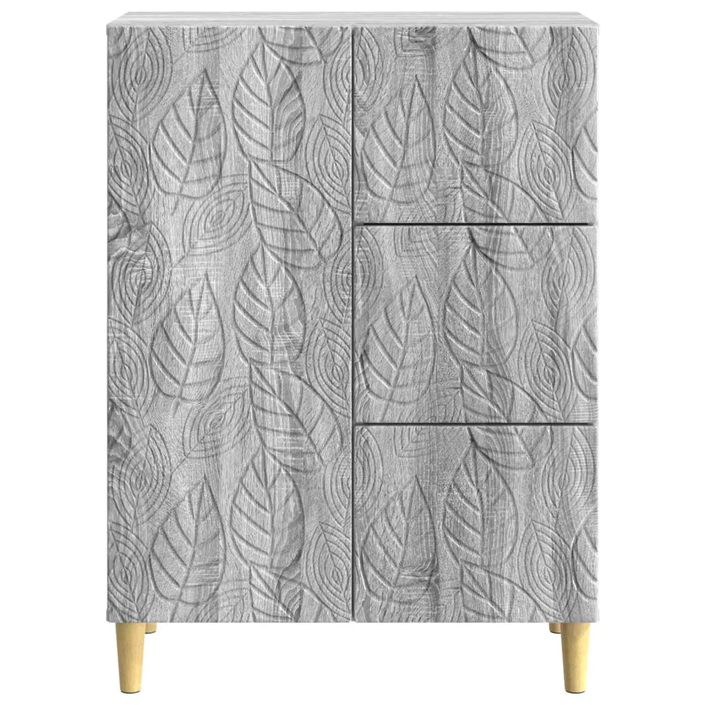 Credenza Sonoma grigio 66 x 34,5 x 90 cm Legno ingegnerizzato 895091