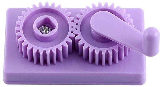 Strumento per Quilling Manuale - Manicotto per Quilling a Mano - Attrezzo in Plastica - Progettazione Compatta - Facile da Utilizzare - Dimensioni 7 x 4 cm