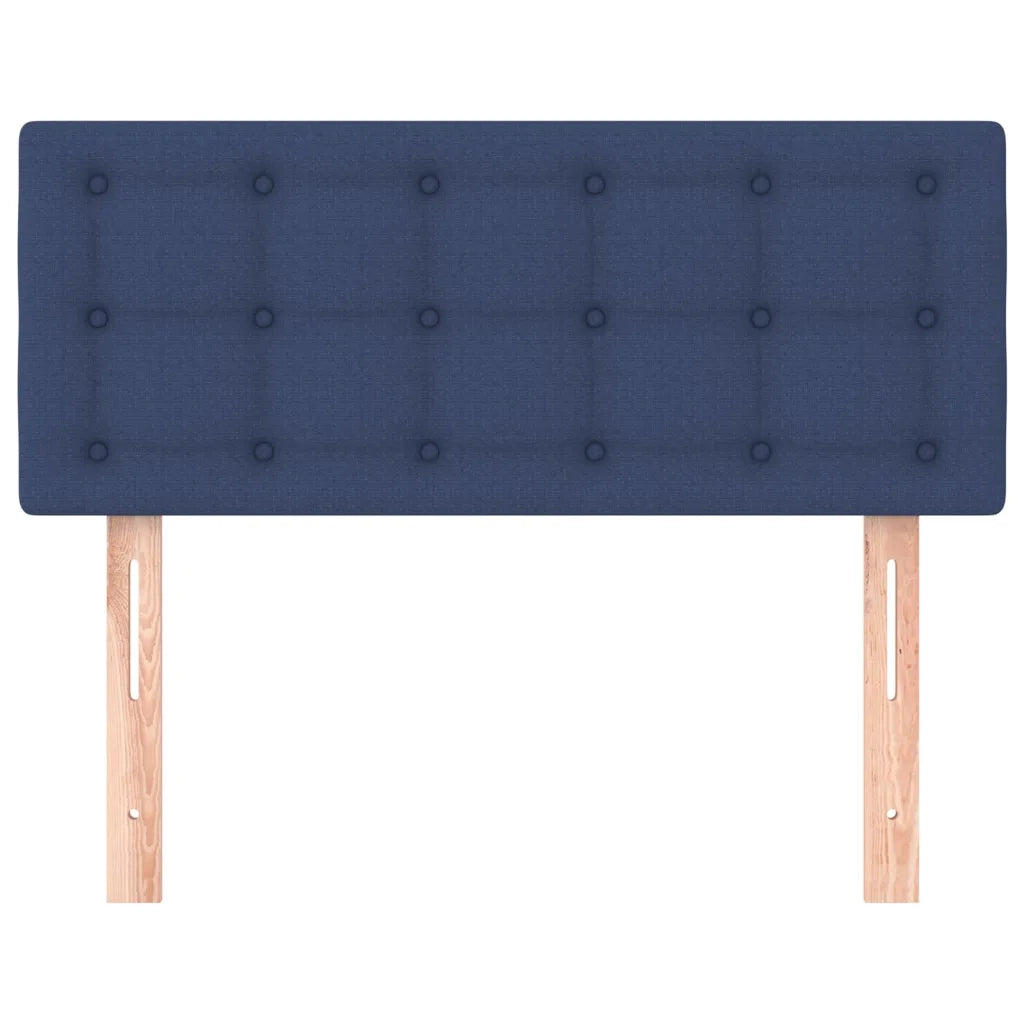 Testiera | Testata Blu 80x5x78/88 cm in Tessuto