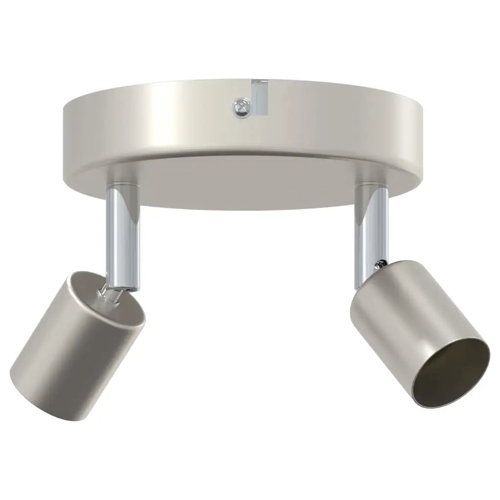 Faretto da soffitto con i riflettori Nichel 12 x 8 cm Acciaio 4108208