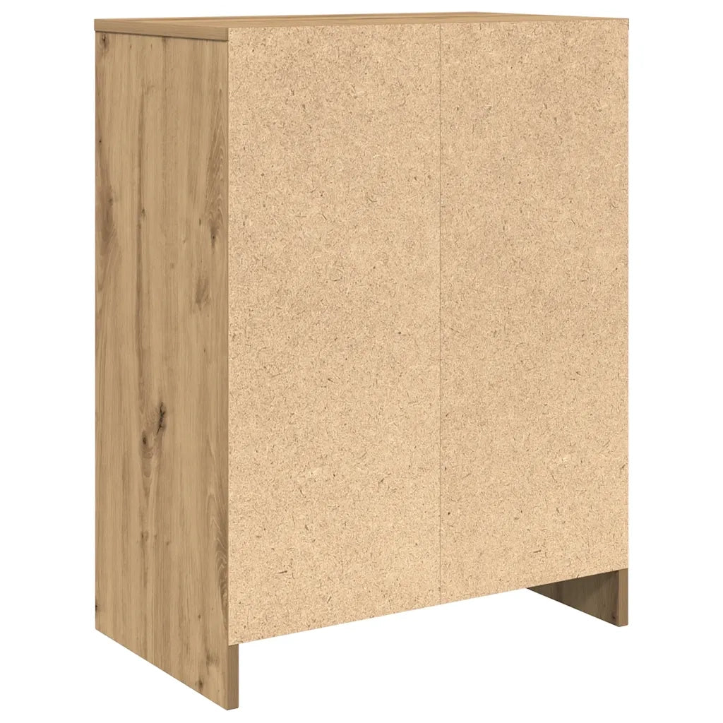 Scarpiera | Mobile per scarpe Rovere Artigianale 57x34x76 cm in Legno Multistrato