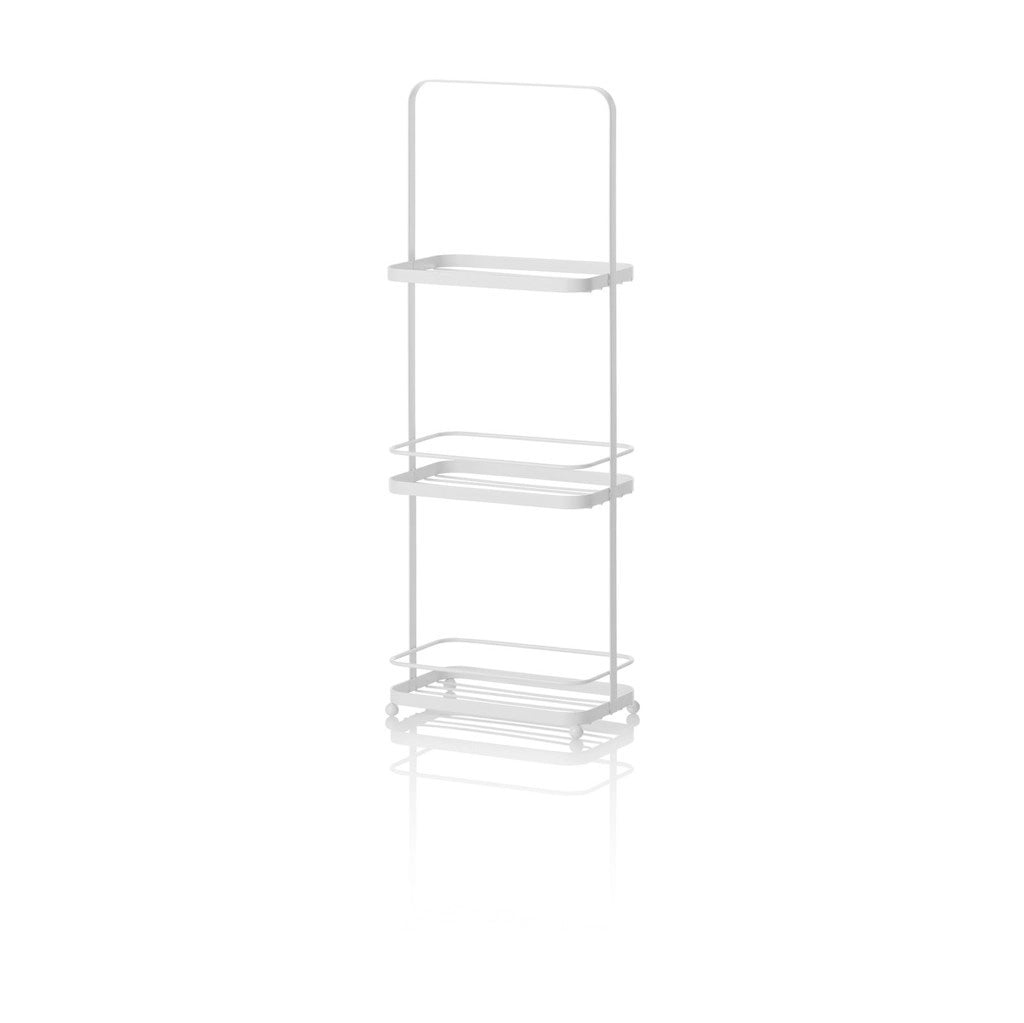 Scaffale/organizer da terra AUTOR bianco