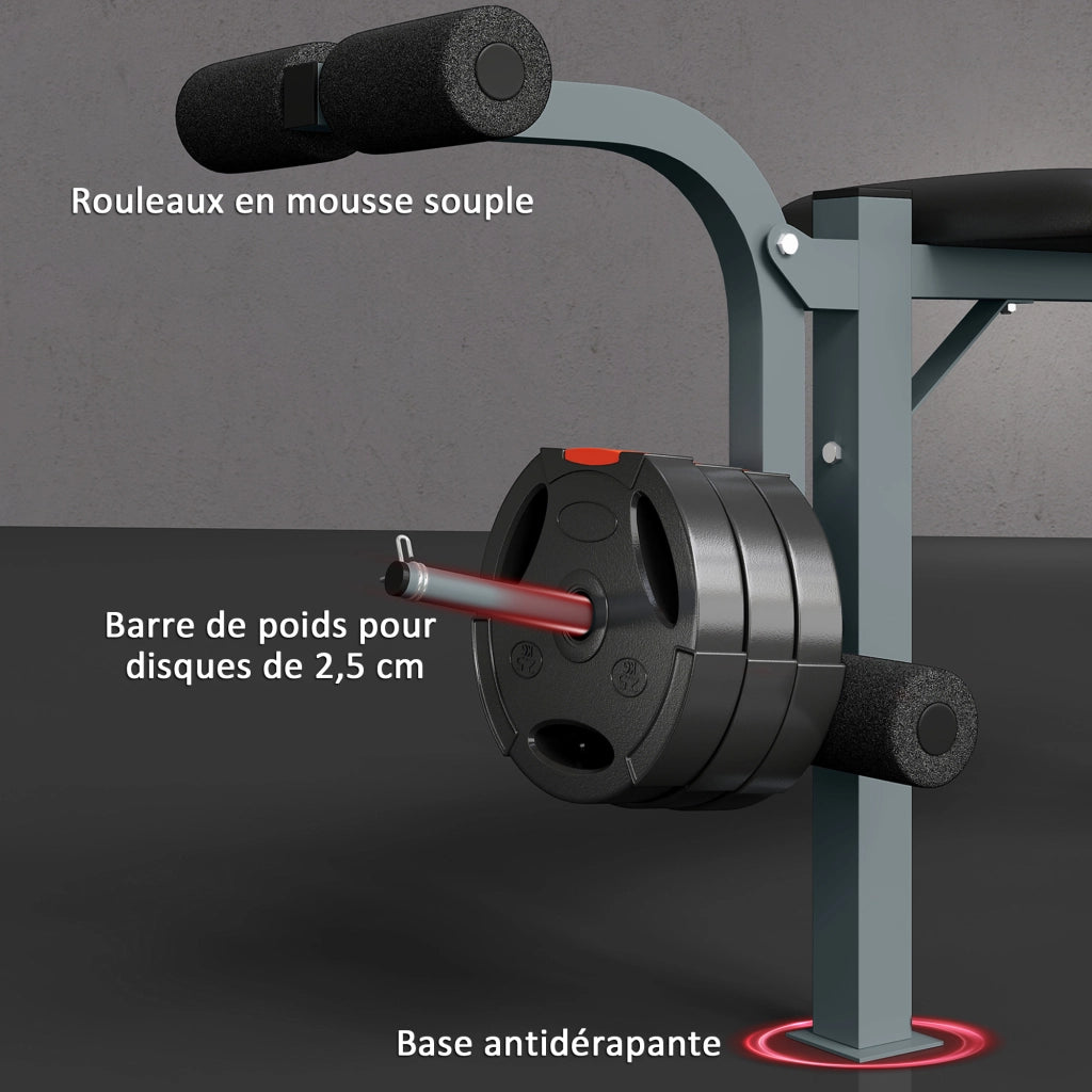 Panca Fitness Regolabile ¨C zephmum ¨C Per Allenamento Completo