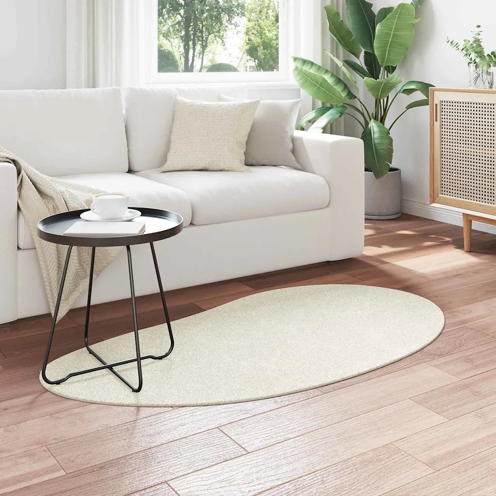 Tappeti per area HUARTE Crema 80 x 150 cm Poliestere 4103719