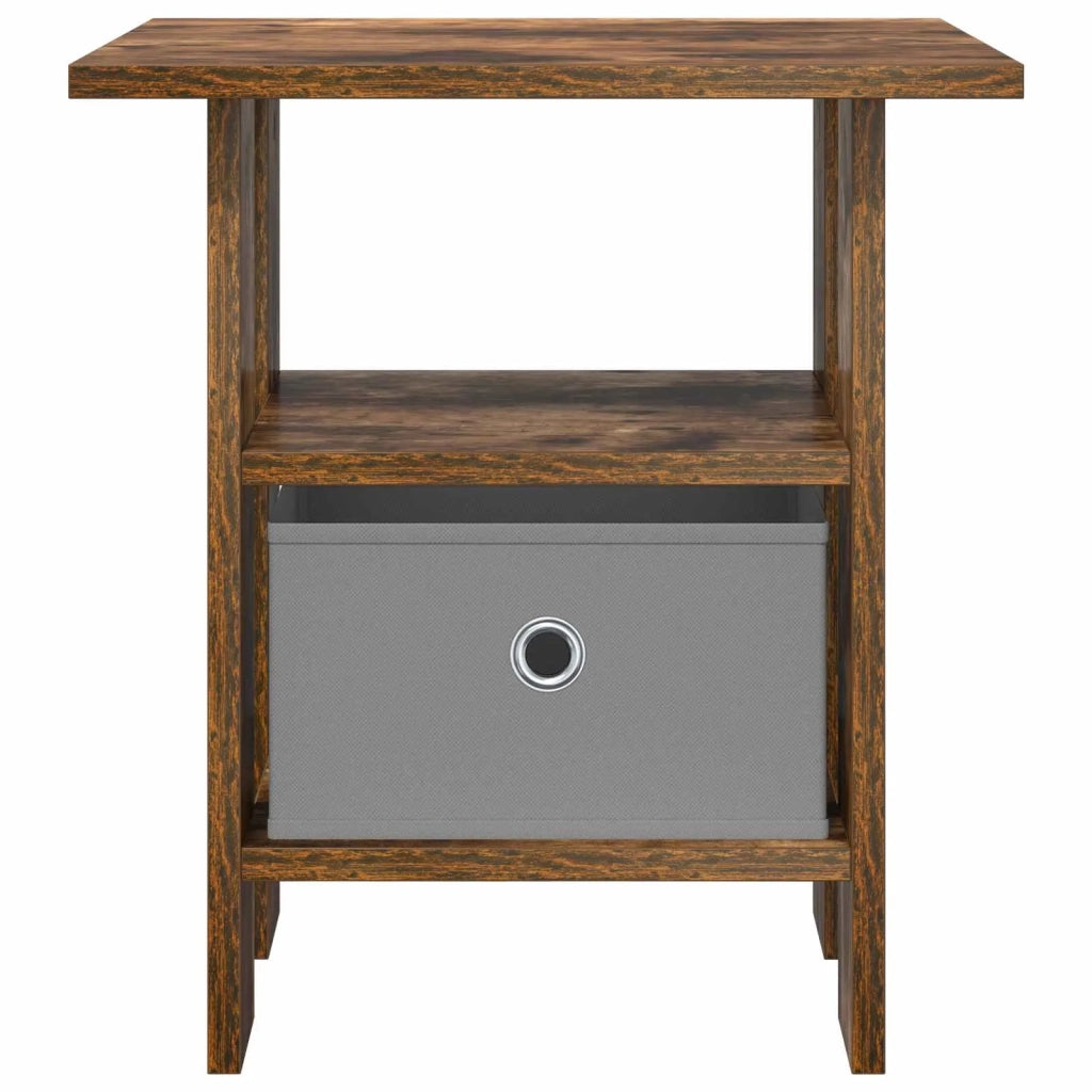 Comodino Rovere fumé 41 x 40 x 45 cm Legno multistrato 8000428