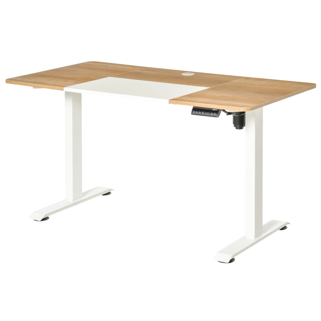 Scrivania Elettrica Regolabile in Altezza ¨C Minimal ¨C Bianco 140x70 cm