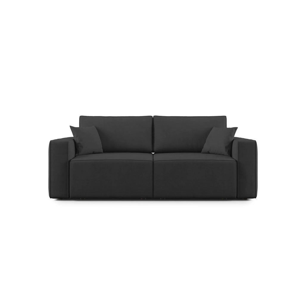 Morfeo Divano in tessuto impermeabile 215 cm nero