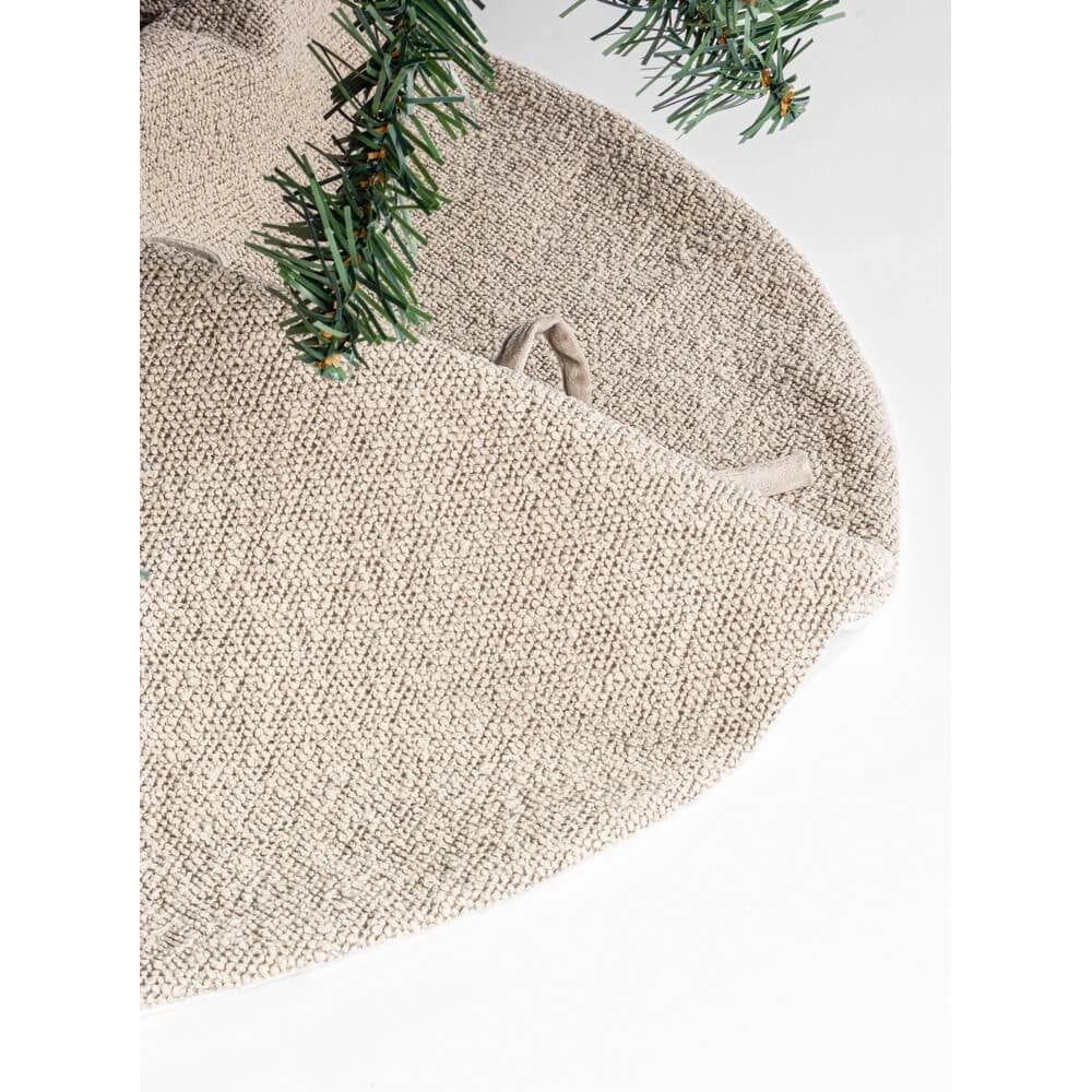 Copribase Albero Teddy Tortora, Diametro 90cm (4 Pezzi)