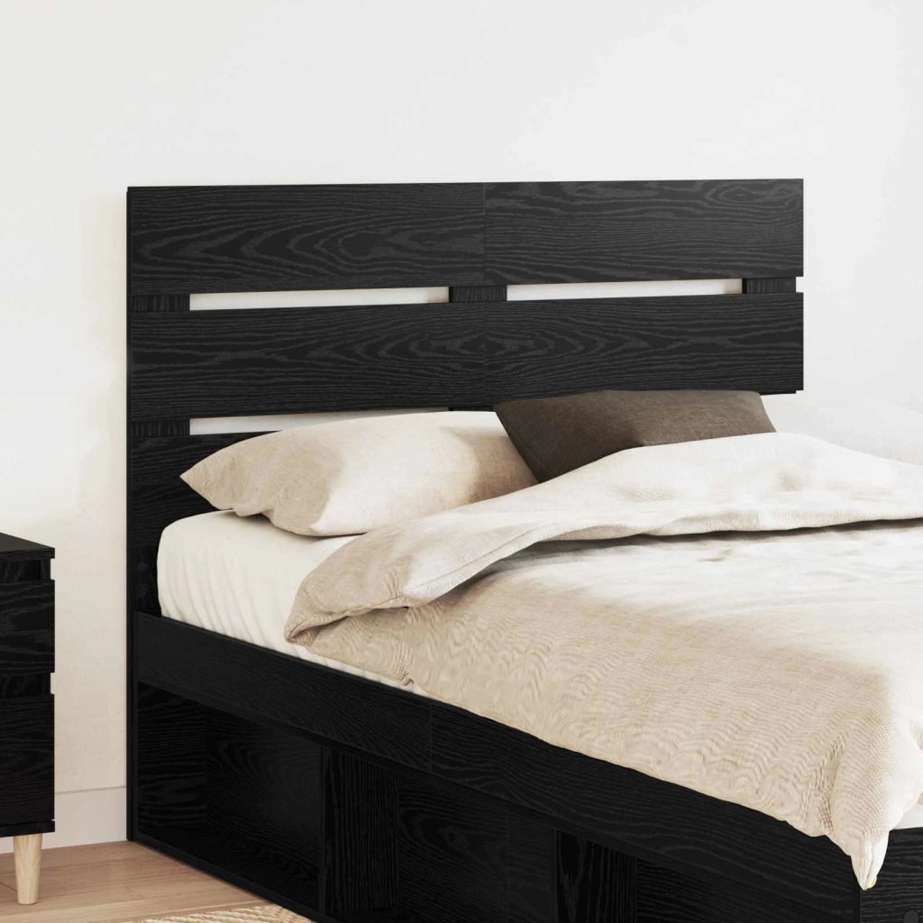 Testiera Rovere Nero Legno ingegnerizzato 887554