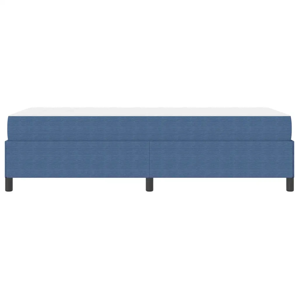 Struttura del letto con materasso Blu 90 x 200 cm Tessuto 3399103
