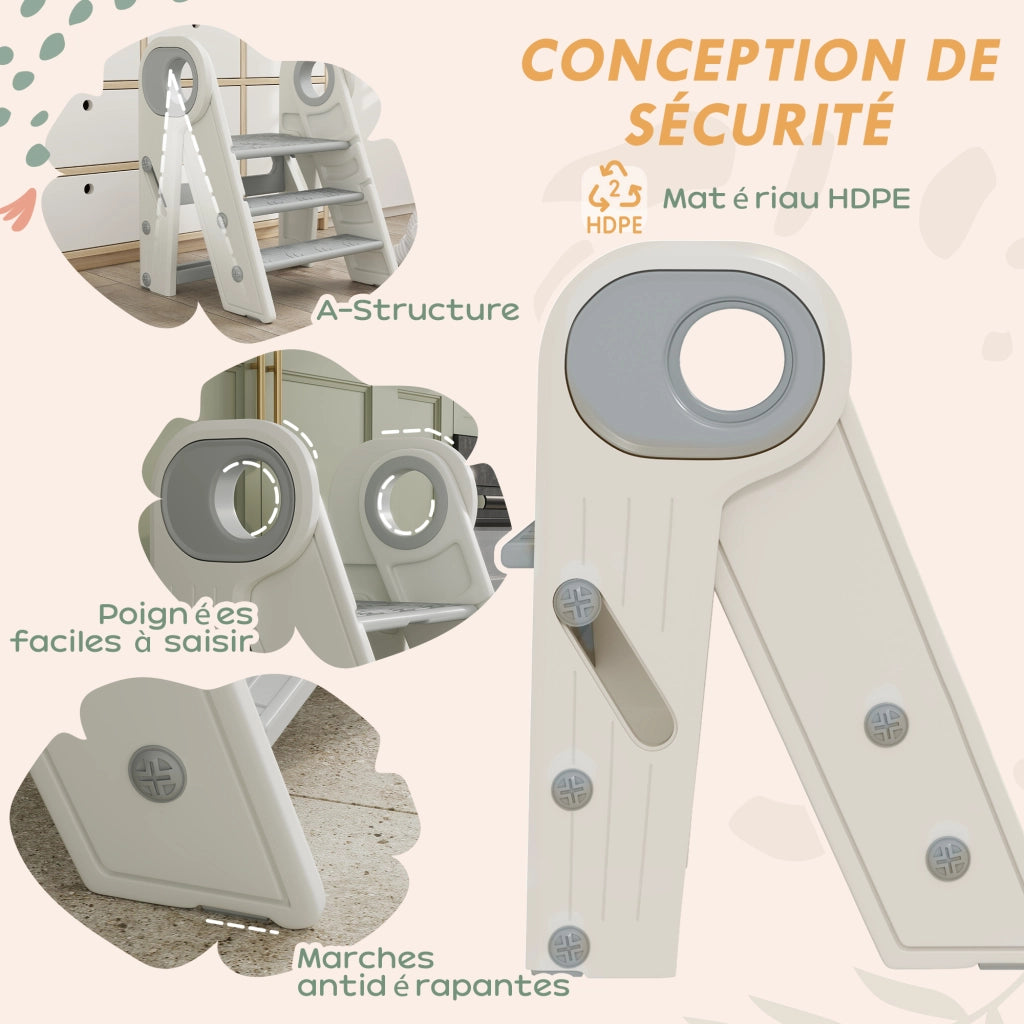 Scala per bambini 3 gradini ¨C Minimal ¨C grigio