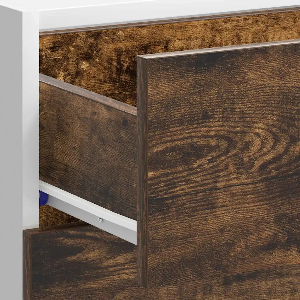 Base da Cucina “Lyon” Rovere Fumo in Legno Multistrato 854254