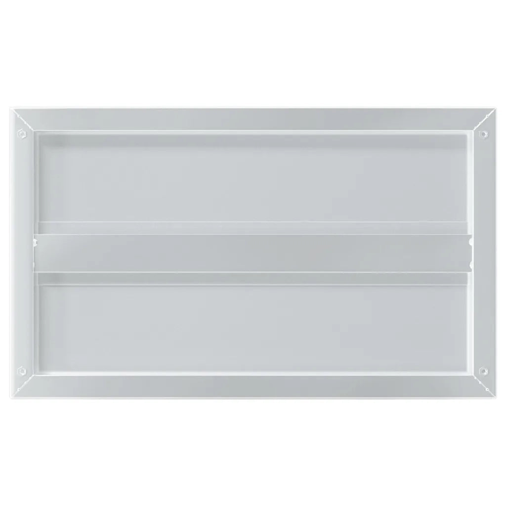 2 pz Mensole a Muro | Scaffale Parete | Ripiano a parete 50x30 cm Argento in Acciaio Inossidabile