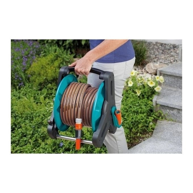 Gardena 8007-20 avvolgitubo da giardino Avvolgitubo da terra Verde