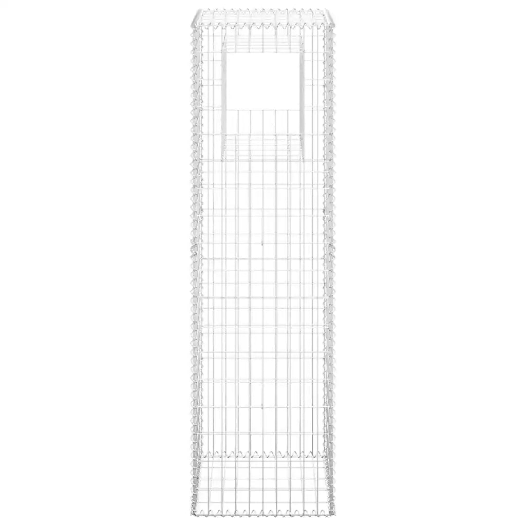 Cesti a Gabbione a Torre 2 pz 50x50x180 cm in Ferro 151273