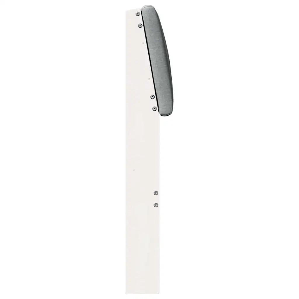 Testiera | Testata imbottita Grigio chiaro 140 cm Pino massello